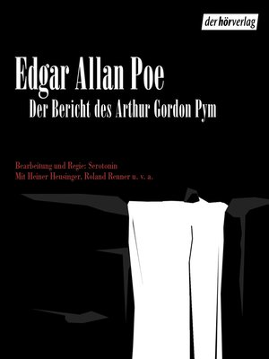 cover image of Der Bericht des Arthur Gordon Pym